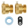 thumbnail image 1 of SUNGATOR 2-Pack Vacuum Breaker Set, 3/4 Inch Anti-Siphon Hose Bib Valve for Garden Spigot, RV, Solid Brass Anti-Backflow Valve with Tape, 1 of 1