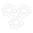 thumbnail image 6 of WEUVEB Sewing Clips Transparent Plastic Embroidery Supplies for Quilting, Crafting, Needlework - 30 Pieces, 6 of 8