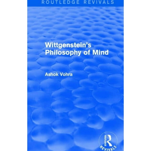 Routledge Revivals Wittgenstein's Philosophy of Mind (Routledge Revivals), (Paperback)