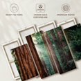 thumbnail image 6 of Elephant Stock Sunkissed Sequoia Trees Wall Art - Horizontal Multi Panel Canvas - Living Room Wall Decor - Floral And Botanical Multi Panel - Green And Brown Decor - 36" x 22", 6 of 8