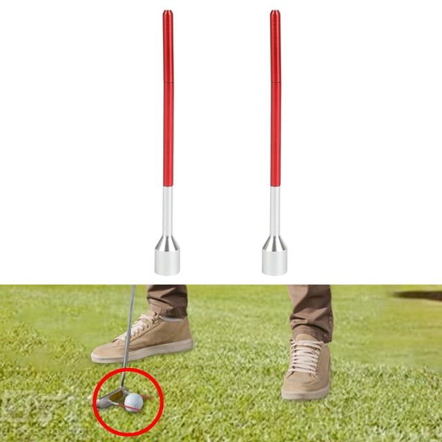 Quzzie 2 Adjustable-length Golf Alignment Sticks for Visualizing And Calibrating Golf Shots, Improving Swing, And Practicing Accessories.