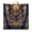 Aesthet, variant on Aesthetic Paisley Design Meditation Seat - Square Zabuton Pillow with Full & Fluffy Filling, Ideal for Office Workers at Home