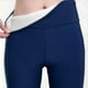 thumbnail image 3 of Leggings con forro polar para mujer: cintura alta, elásticos, gruesos; pantalones cálidos para otoño-invierno, 3 of 3