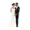 thumbnail image 2 of Rustic Cake Topper Bride and Groom Figurines Simulation Miniature Scene People for Engagement Miniature Scene Crafts Projects, 2 of 8