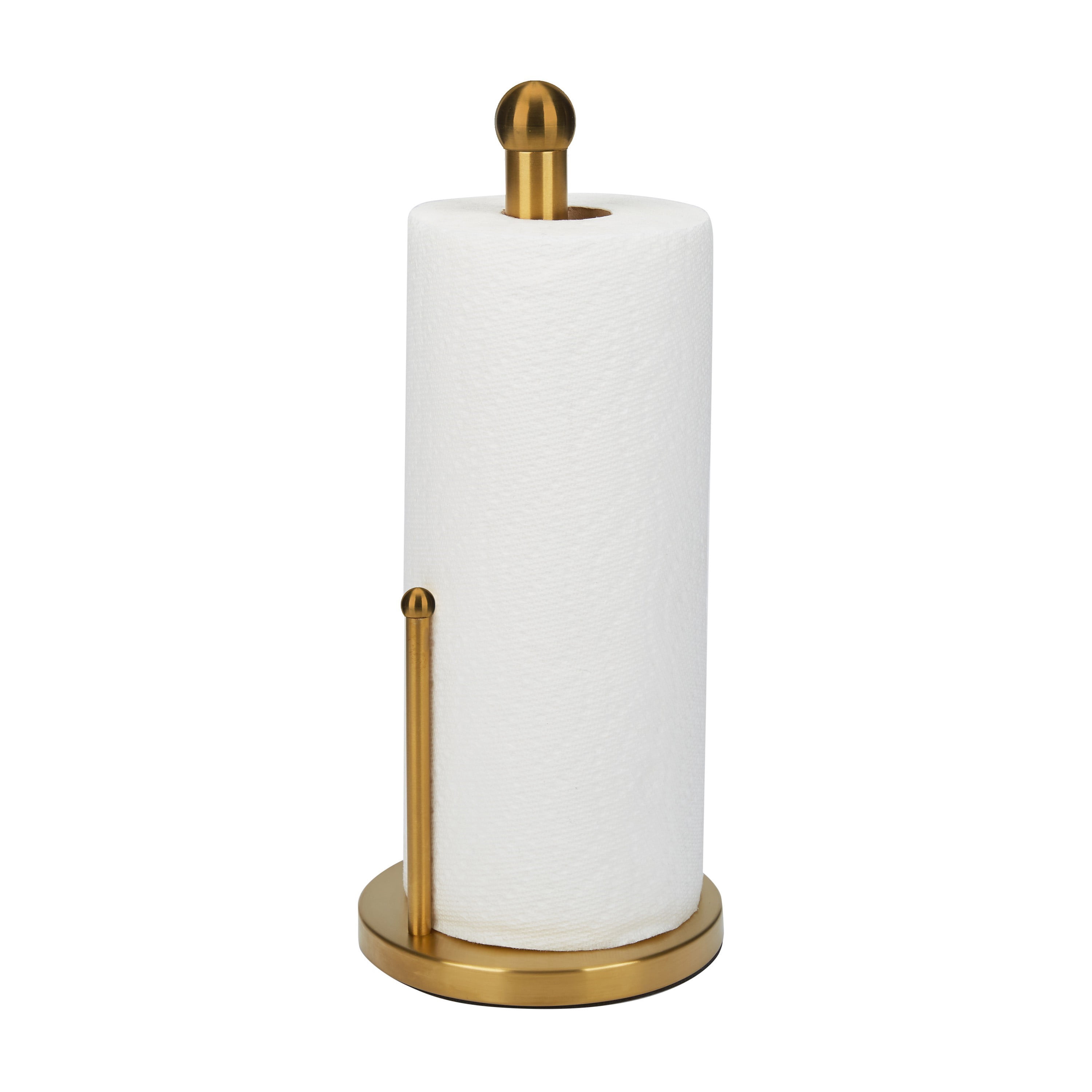 Kitchen Details Paper Towel Holder in Gold