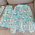 thumbnail image 5 of Sanrio-Conjunto de Pijama de felpa de lana de Coral para mujer, ropa peluda de franela gruesa para el hogar, lindo Hello Kitty, Otoño e Invierno, 5 of 5