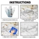 thumbnail image 5 of Limpiador de recubrimiento de nanocristales de piedra | Agente de recubrimiento de cristal para piedra natural, baldosas, superficies de madera | Esmalte sin rayas, repelente al agua, de larga, 5 of 7