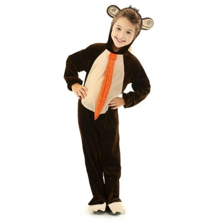 Brybelly MCOS-443YM Monkey Childrens Costume, Size
