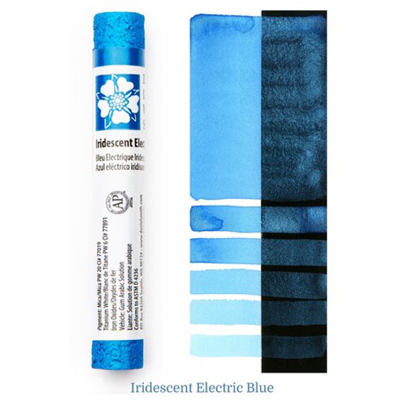 DANIEL SMITH WATERCOLOR STICKS IRIDESCENT ELECTRIC BLUE