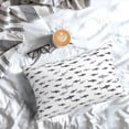 thumbnail image 5 of Fuzoiu Cute Shark Print Pillow Case with Hidden Zipper,Pillow Covers,Soft and Comfortable Pillowcase-20"x30", 5 of 6