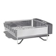 thumbnail image 1 of KitchenAid Compact Stainless Steel Dish Rack, Satin Gray, 15-Inch-by-13.25-Inch -, 1 of 7