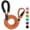 Orange, variant on Dog Training Slip Leash, Dog Slip Lead, Puppy Obedience Recall Training Lead, 6 ft Long, Heavy Duty Rope with Reflective Design, Comfortable Handle, for Medium Large Dogs