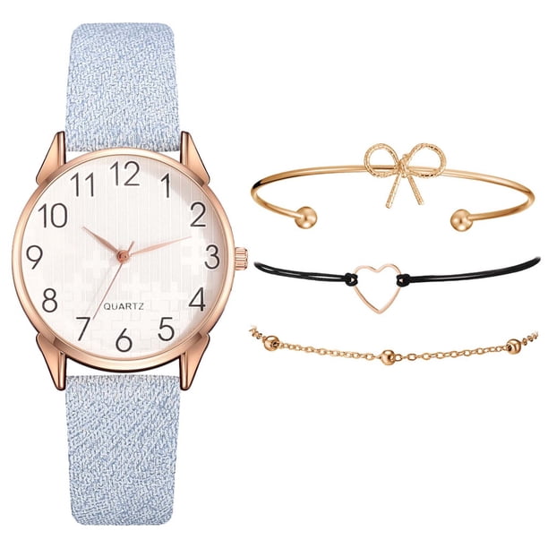 Reloj de pulsera para mujer de cuero con esfera verde cuadrada a la moda para mujer, conjunto de pulsera de cuarzo Wmkox8yii gfajkfgbkjabf1054