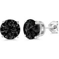 thumbnail image 2 of Mortilo Classic Sterling Silver Stud Earrings, Hypoallergenic Earrings, 2 of 3