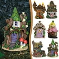 thumbnail image 4 of SharkTRUE Wooden Miniature Decoration For Yard Ornaments Fairy Garden Living For Kids Sculpture A8d9 R Bedroom, 4 of 9