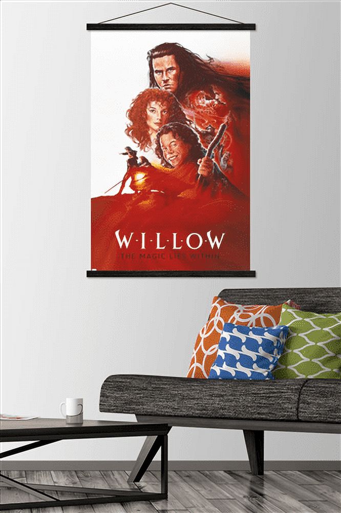 Willow - Teaser One Sheet Wall Poster with Magnetic Frame, 22.375" x 34"