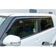 thumbnail image 6 of Replacement For 2008-2015 Scion xB | EOS Visors JDM Mugen Tape-On Style SMOKE TINTED Side Vents Window Rain Guard Deflectors, 6 of 14