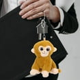 thumbnail image 4 of Llavero de mono de peluche, llavero decorativo con colgante de muñeca de mono lindo, 4 of 7