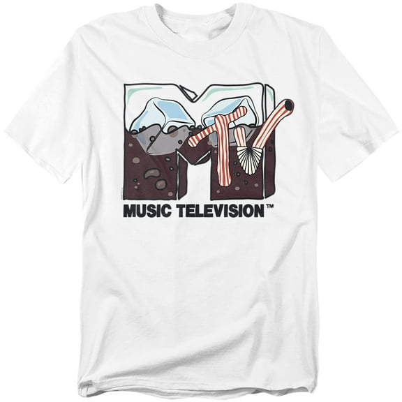 MTV - Logo T-Shirt Soda On Ice Unisex Graphic Tee for Men & Women