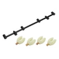 thumbnail image 1 of Barres de Buzz pour la Pêche à la Carpe, Barres de Buzz en Alliage d'Aluminium Filetage Universel Résistant à l'Usure pour Eau Salée Support 45cm + 4 Têtes, 1 of 8