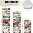 thumbnail image 4 of Pioneer Flower Floral Print Pattern Kitchen Rugs Sets Of 3,Kitchen Runner Rugs Non Skid Washable,Decorative Kitchen Floor Mats for Kitchen,Sink,Laundry,17"x30"+ 17"x47" + 17"x59", 4 of 6