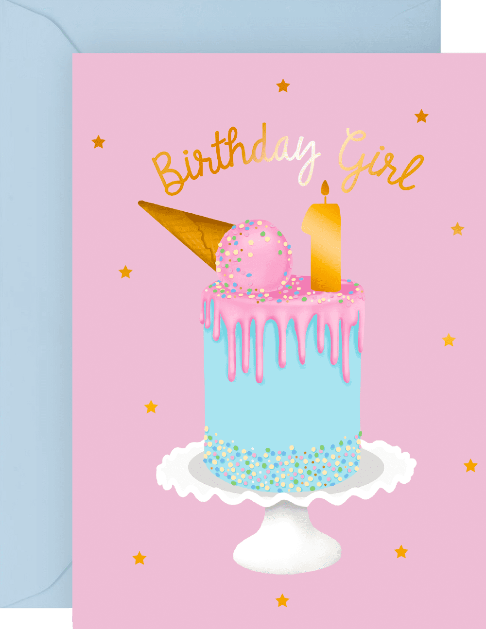 Jonny Javelin Great Granddaughter Birthday Card - Birthday Cake :  Amazon.co.uk: Stationery & Office Supplies