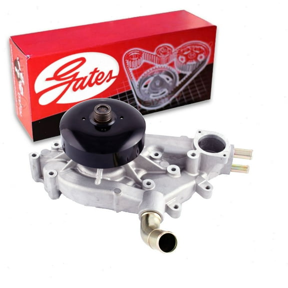Gates Engine Water Pump compatible with Chevrolet Silverado 1500 4.8L 5.3L 6.0L V8 1999-2006