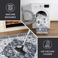 thumbnail image 5 of TWINNIS Boho Rug for Living Room Persian Rug Vintage Rug Boho Carpet for Bedroom,Gray,5'x8', 5 of 8