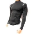 thumbnail image 5 of Rash Guard Color Black Full Sleeve Size 3XL NO Logo Sparring Fitness Rash Guards Grappling, Kickboxing Rash Guards, Fighting, Muay Thai Training Rash Guards, 5 of 7