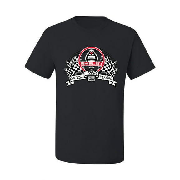 Wild Bobby Ford Shelby Vintage Checkered Flag Men Tee