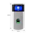 thumbnail image 4 of OF260 Biometric Fingerprint Punch USB Time Clock Office Attendance System Recorder Timing Employee Machine Reader ,Reliable Data Protection, 4 of 4