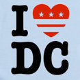 thumbnail image 2 of CafePress - I Love DC Infant Bodysuit - Baby Light Bodysuit, Size Newborn - 24 Months, 2 of 4
