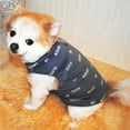 thumbnail image 5 of Frogued Autumn Winter Cute Warm Pet Dog Puppy Fleece Clothes Coat with Traction Buckle (Grey,XXL), 5 of 10