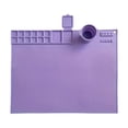 thumbnail image 1 of Tapete de silicona para pintar, tapete para artistas, tapete de dibujo lavable, fácil de limpiar y multiusos Violeta, 1 of 9