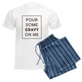 thumbnail image 6 of CafePress - Pour Some Gravy On Me Men's Light Pajamas - Men's Light Loose Fit Cotton Pajama Set, 6 of 7