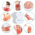 thumbnail image 3 of Almohadillas de electrodos JR309 EMS, estimulador muscular nervioso, Gel de silicona, electrodos Tens, acupuntura Digital, fisioterapia, almohadillas TENS, 3 of 4