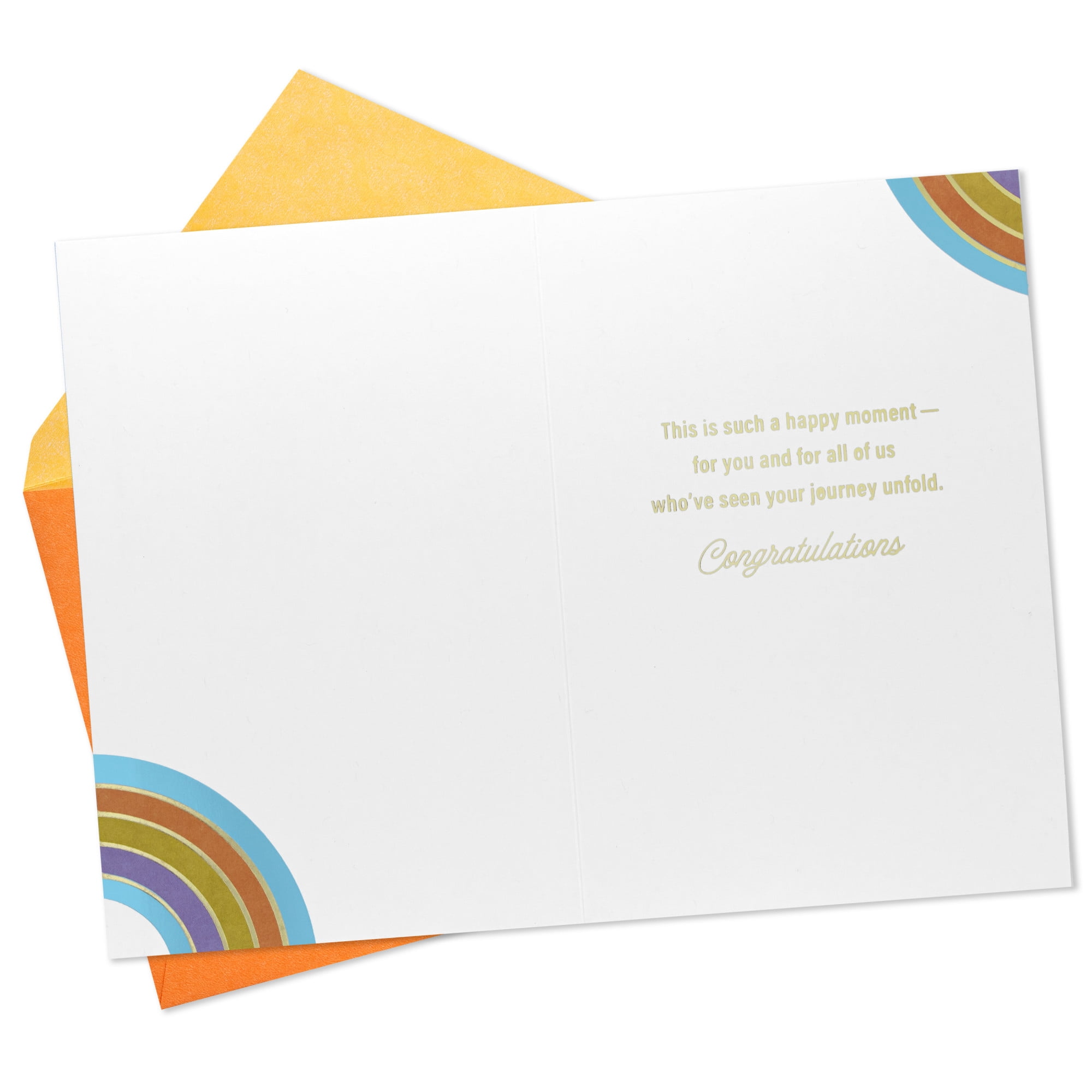 Hallmark Congratulations Card (Smiling Along With You)