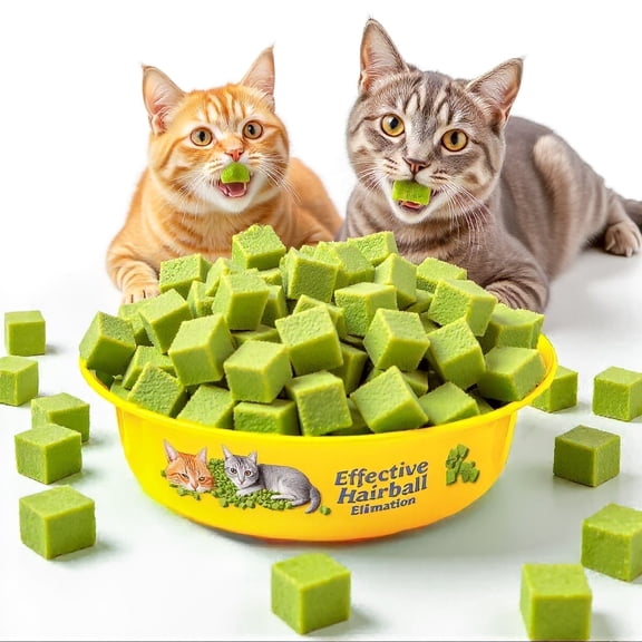 NSWXZDS 100g 3.53oz Cats Grass Treats Cat Toy Kitten Grass Catnip Stick Freeze Dried for Hairball Remove Teeth Cleaning