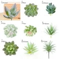 thumbnail image 2 of Bedroom Party Supplies Fake Plants Mini Small Bonsai Green Desktop Artificial Succulents Plants Home Garden Decoration 22, 2 of 8