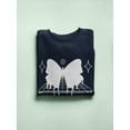 thumbnail image 3 of Butterfly Effect Rave Style Sweatshirt Women -Image by Shutterstock, Female x-Large, 3 of 4