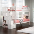 thumbnail image 1 of Atlantic Furniture Lit Superposé Westbrook, Simple/Simple, Blanc, 1 of 8