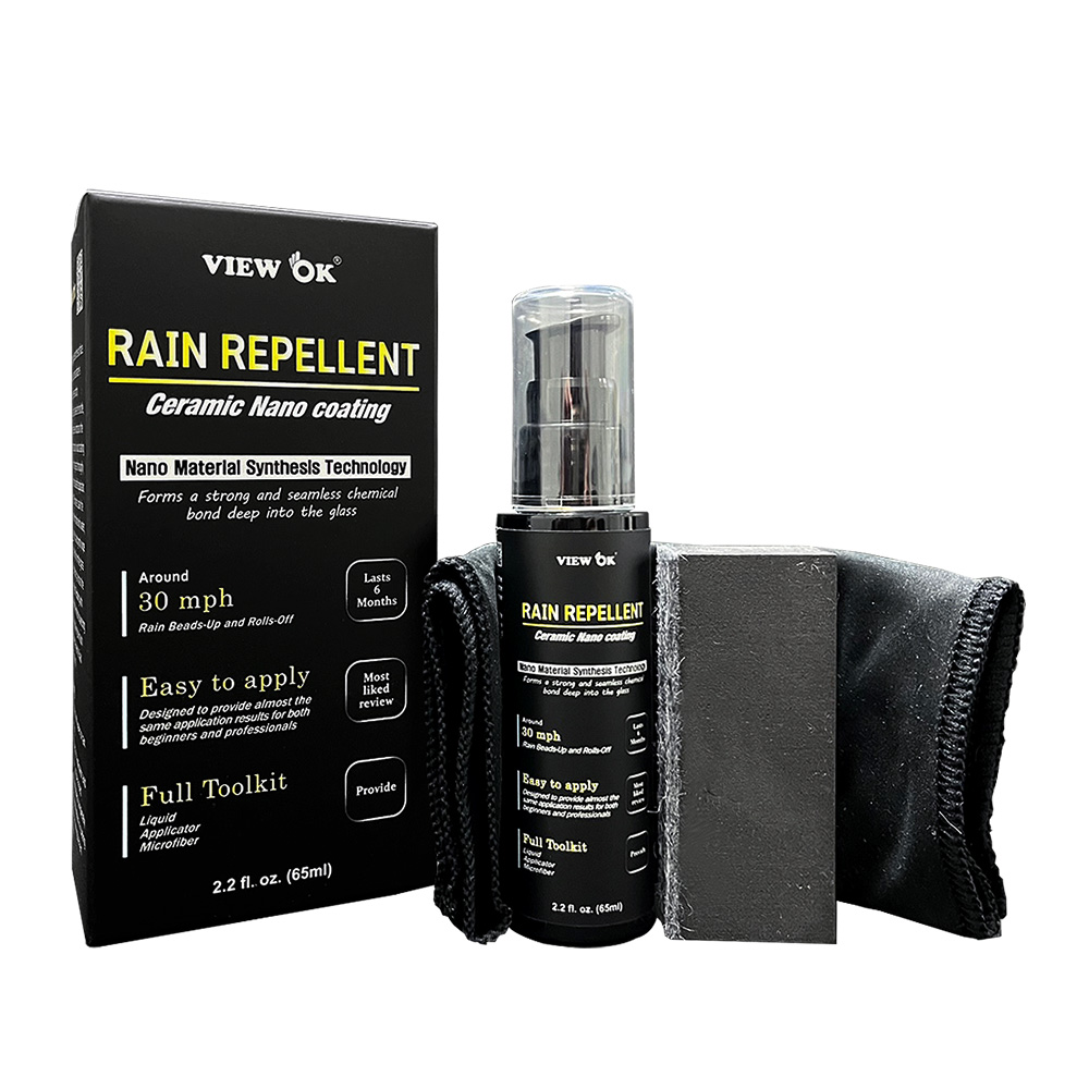 Ceramicbased Rain Repellent for Car Windshield with Felt Applicator