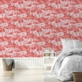 thumbnail image 4 of Tempaper Flamingo Pink Tropical Peel and Stick Wallpaper, 20.5" x 16.5', 4 of 14