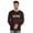 Brown, variant on Inkmeso Dad Man Graphic Tshirt For Daddys Shirt Full Sleeve Mens Jersey Tee