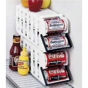 Imperial Home Store N' Tote Stackable Can Dispenser Durable Plastic Holder Rack
