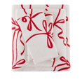 thumbnail image 1 of Juego de sábanas de franela Comfort Spaces Cotton Twin XL con lazo rojo, 1 of 9