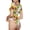 Sunflowers, variant on Picia Swan And Dragonflies Womens One Piece Swimsuits Modest Tummy Control Bathing Suits Lace Up Slimming Swim Suit-X-Large