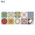 thumbnail image 1 of 10Pcs/Set Beautiful Geometric Pattern Wall Sticker Waterproof Multi-use PVC Tile Sticker Home Decor, 1 of 8