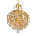 thumbnail image 1 of Elegant Lighting Spiral 22" 10 Light Spectra Crystal Pendant Lamp, 1 of 1