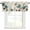 beige, variant on Teal Tulip Butterfly Valances for Windows Farmhouse Kitchen Curtains Valances Rod Pocket Valance Curtains for Windows Beige Turquoise Floral Farmhouse Blue Valances for Bathroom Bedroom 42"x12"